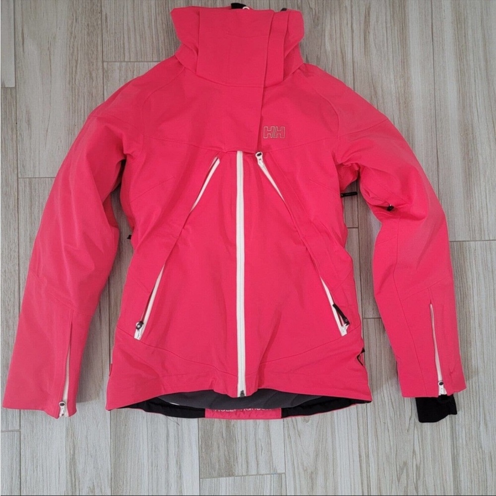 Helly Hansen pink snow coat XS